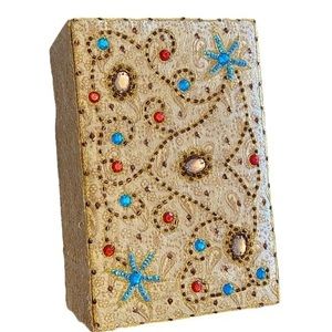 Two Bejeweled jewelry boxes medium size buy 2 or 1 15 each